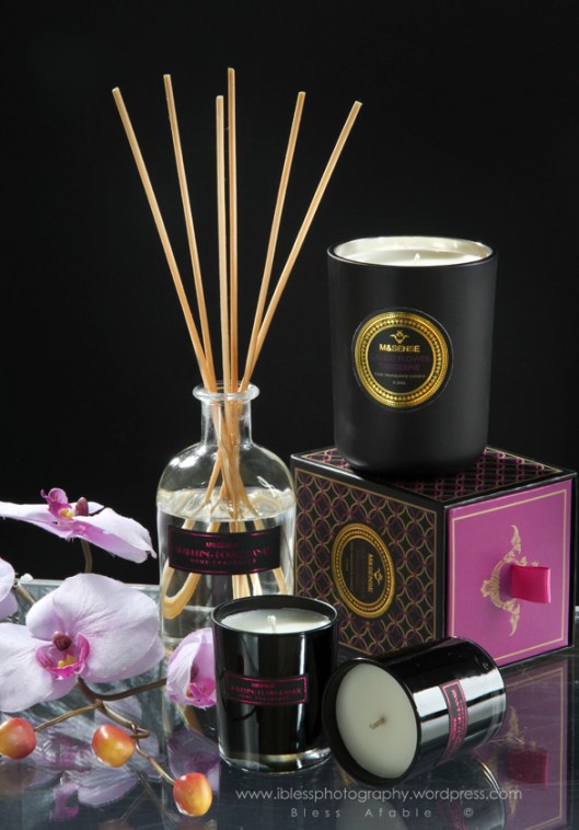 spa aroma candle light