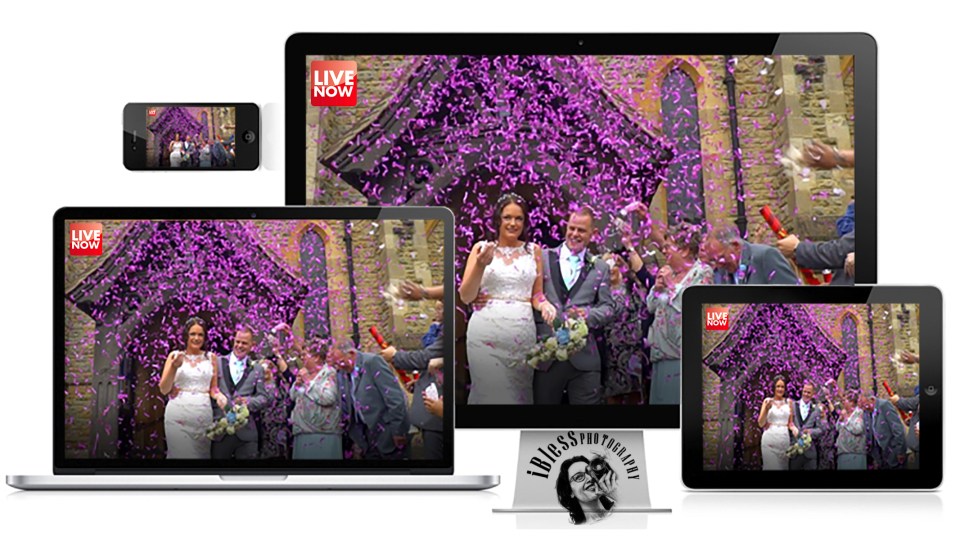 UK Live Broadcasting wedding iBlessphotography